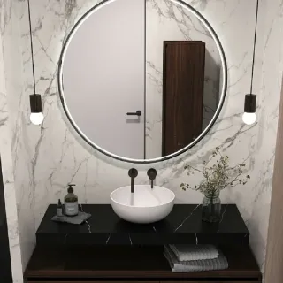 Столешница Armadi Art Flat 869-120-NM 120 см nero marquina